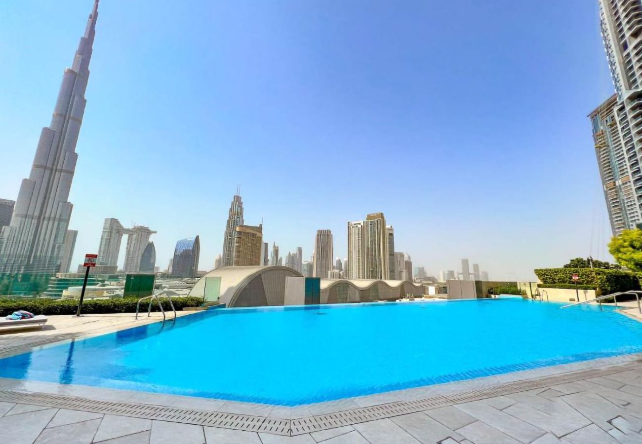 Ferienwohnung in Dubai - Beautiful City View | Sophisticated 1BR | Central