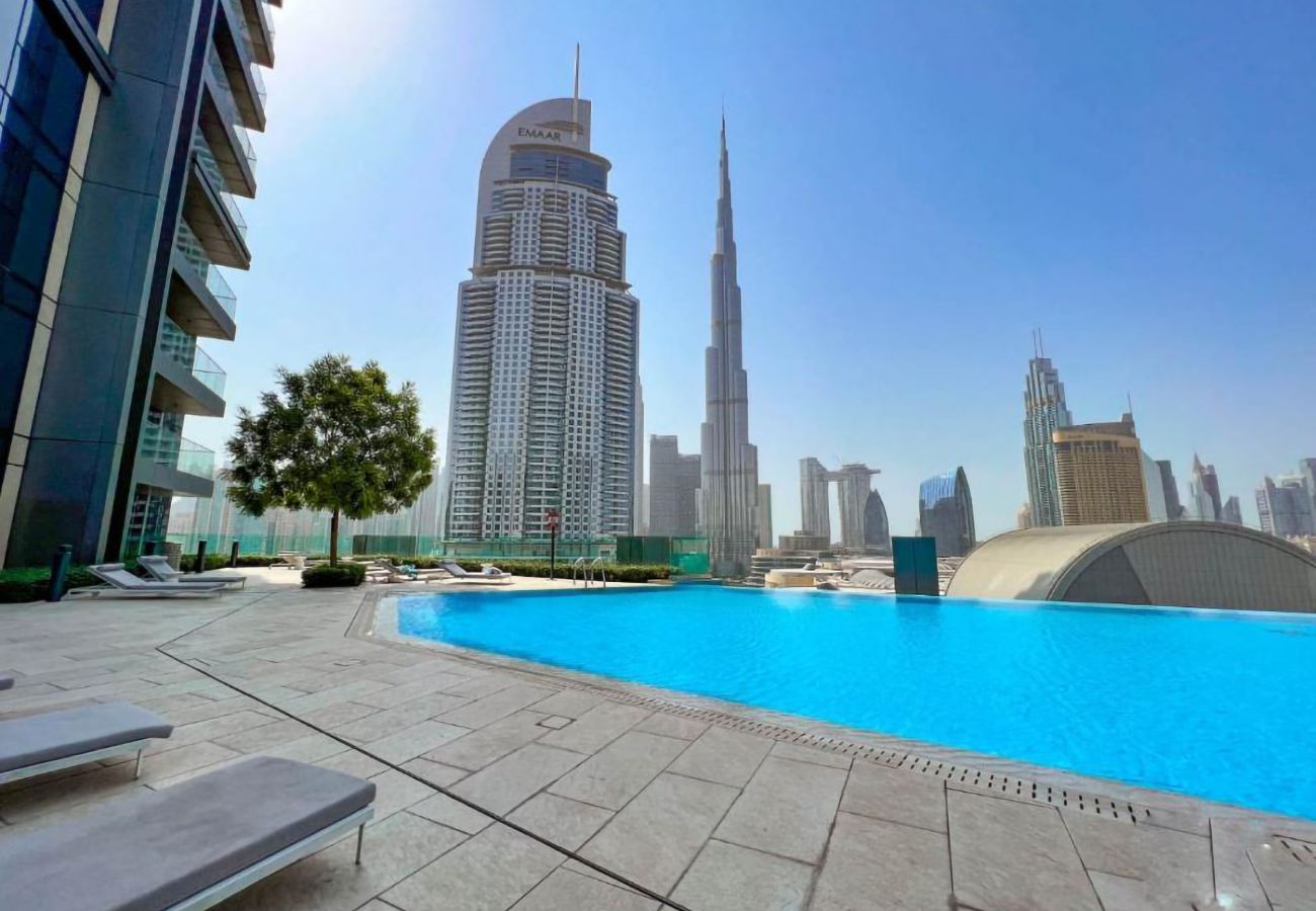 Ferienwohnung in Dubai - Beautiful City View | Sophisticated 1BR | Central