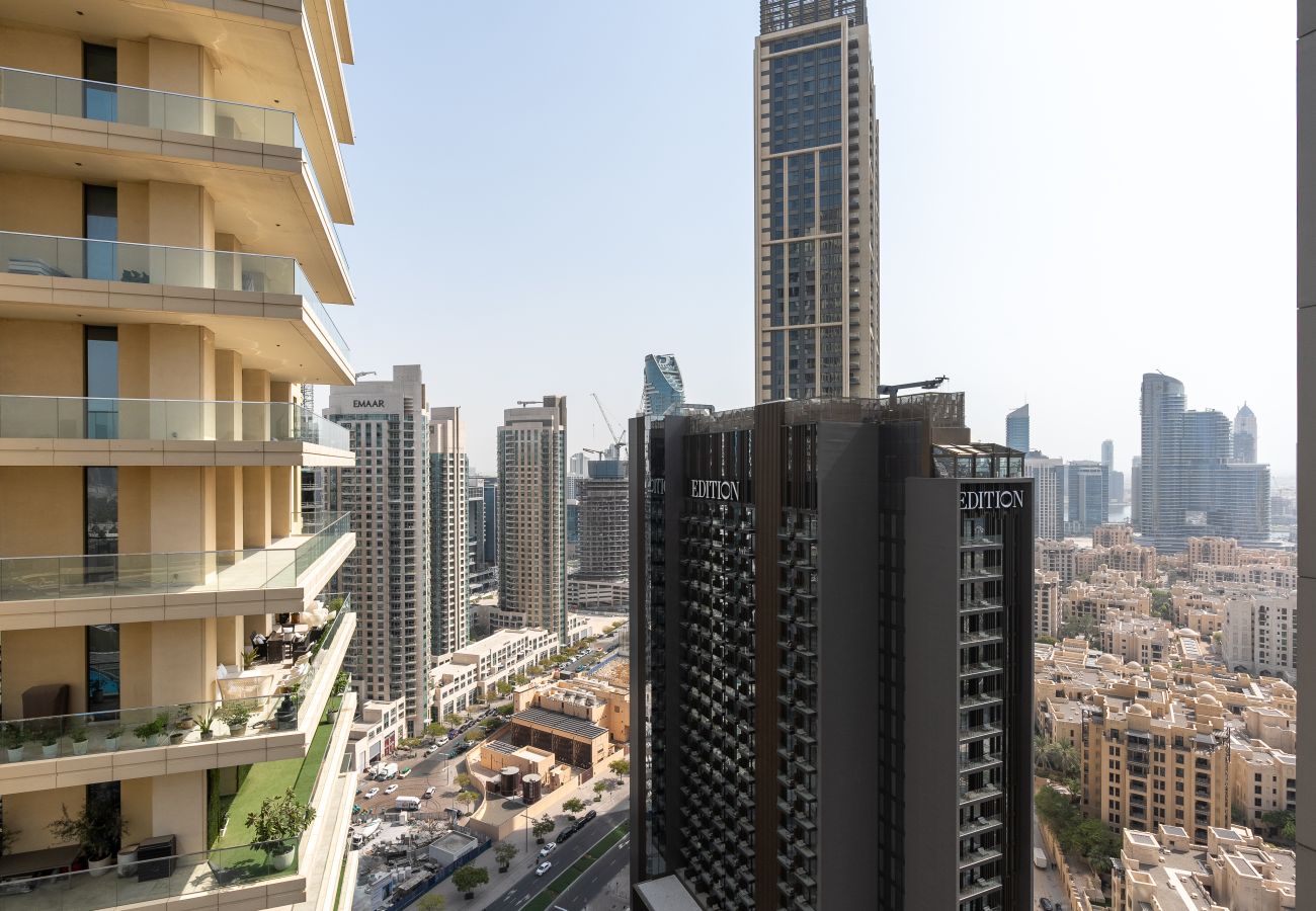 Ferienwohnung in Dubai - Beautiful City View | Sophisticated 1BR | Central