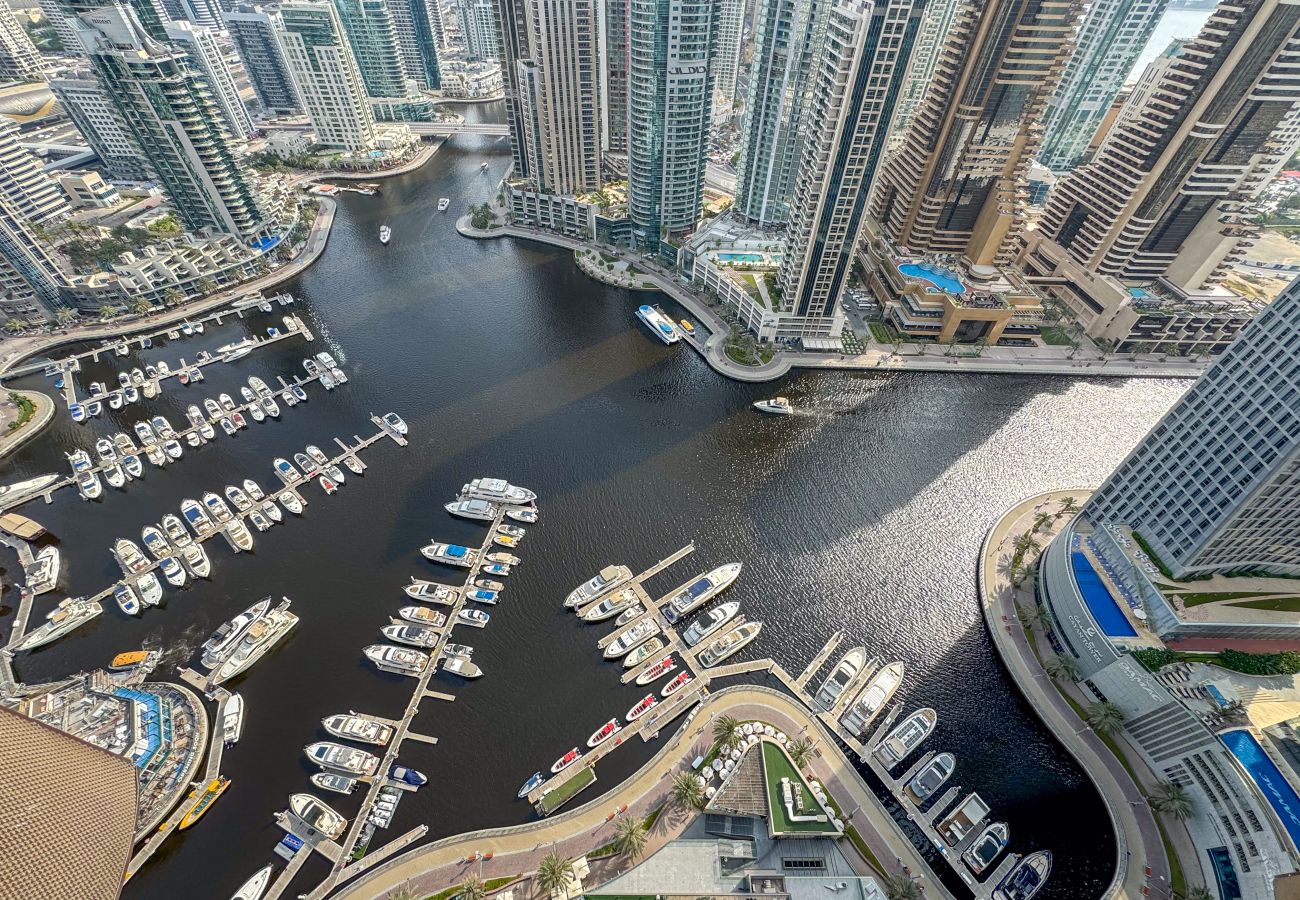 Ferienwohnung in Dubai - Spectacular Marina View | Spacious and Radiant