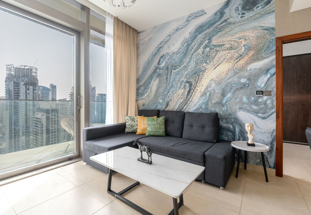 Ferienwohnung in Dubai - Spectacular Marina View | Spacious and Radiant