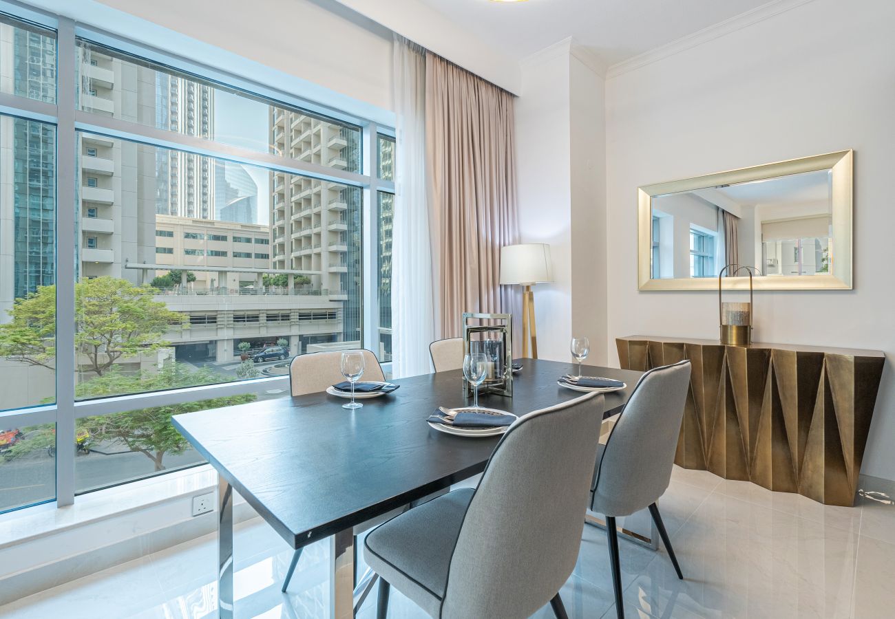 Ferienwohnung in Dubai - Huge 1BR | Near Dubai Fountain | Sleeps 4