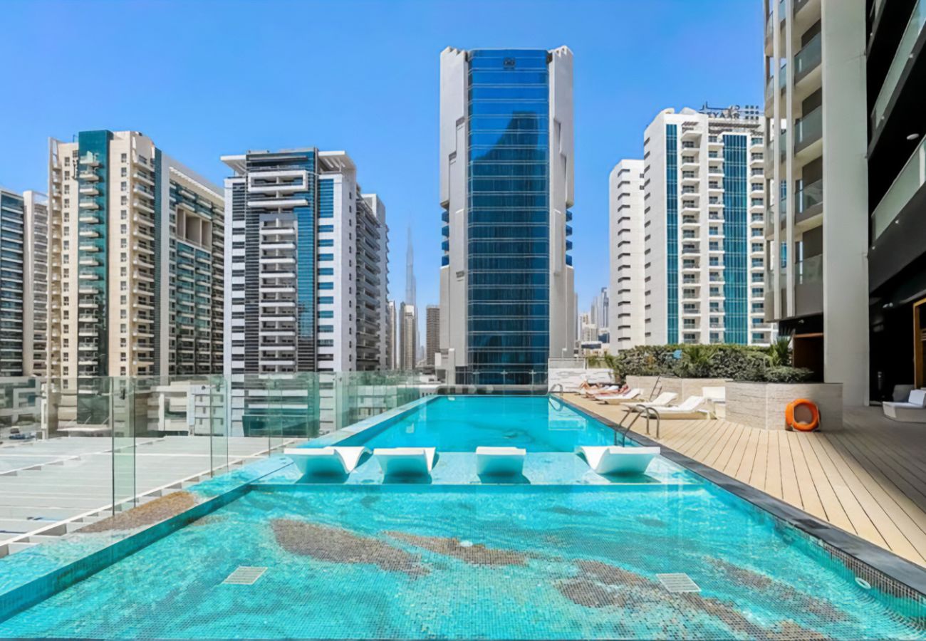 Studio in Dubai - Burj Khalifa View | Cosy Studio | On High Floor