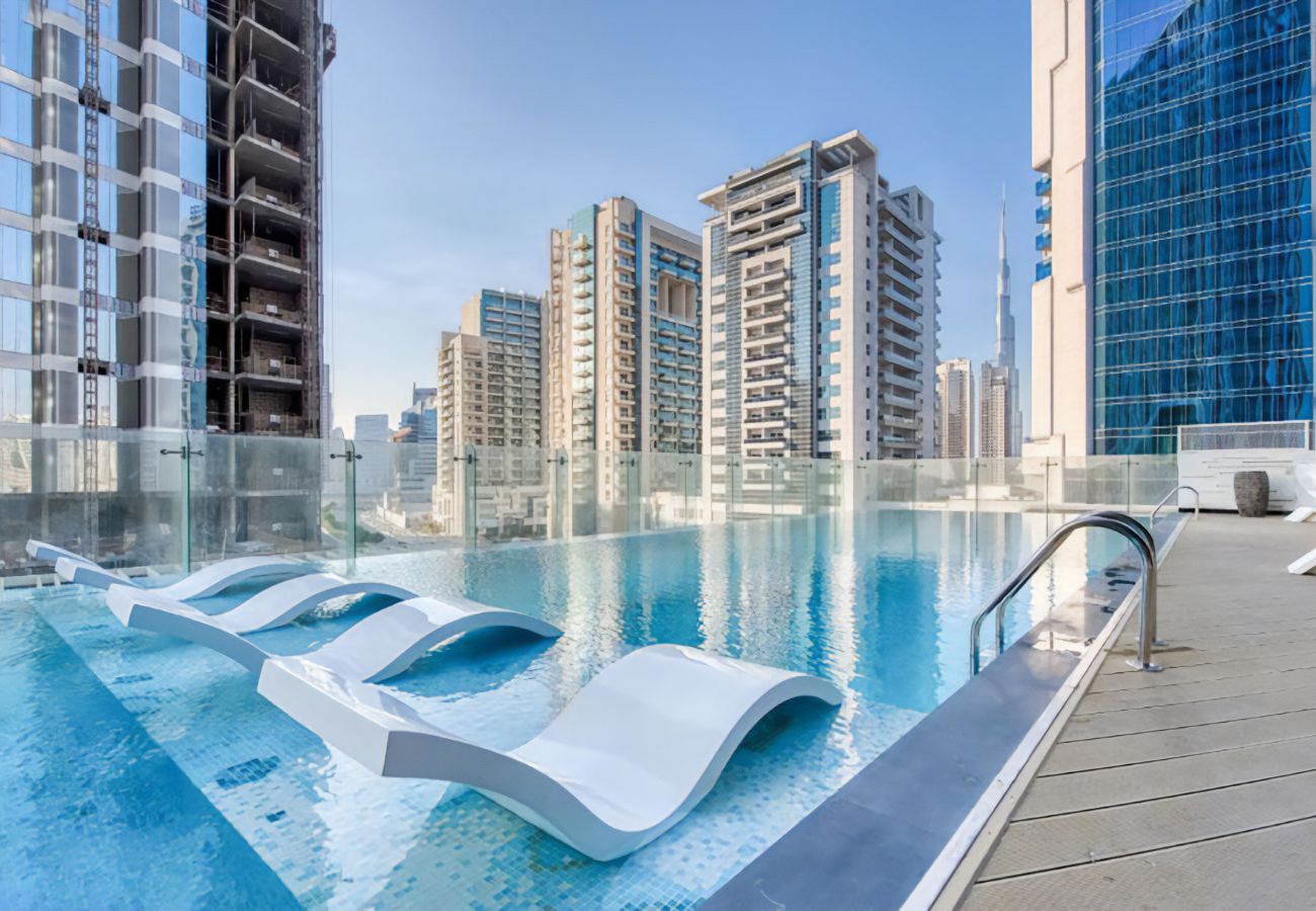 Studio in Dubai - Burj Khalifa View | Cosy Studio | On High Floor