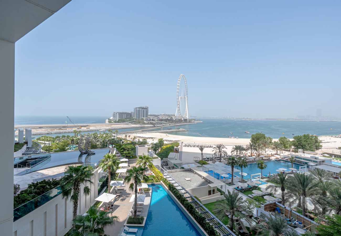 Ferienwohnung in Dubai - Panoramic Beach and Ain Dubai View | Beach Access