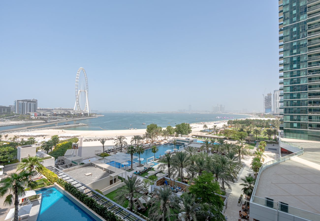 Ferienwohnung in Dubai - Panoramic Beach and Ain Dubai View | Beach Access