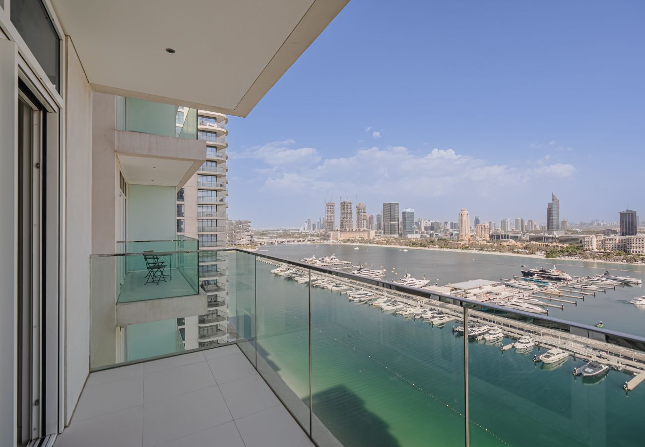 Ferienwohnung in Dubai - Spectacular Sea View | Beach Access | Brand New