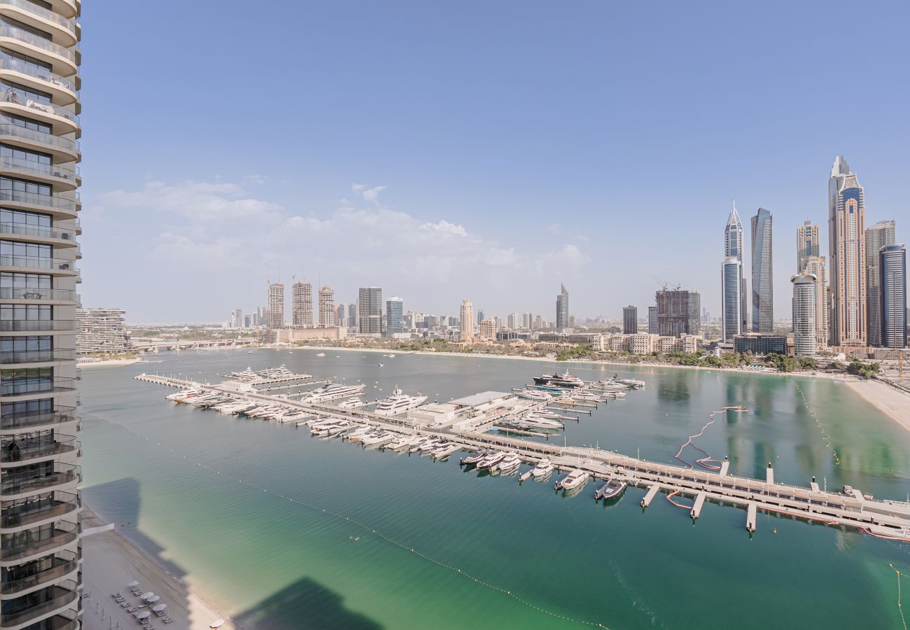 Ferienwohnung in Dubai - Spectacular Sea View | Beach Access | Brand New