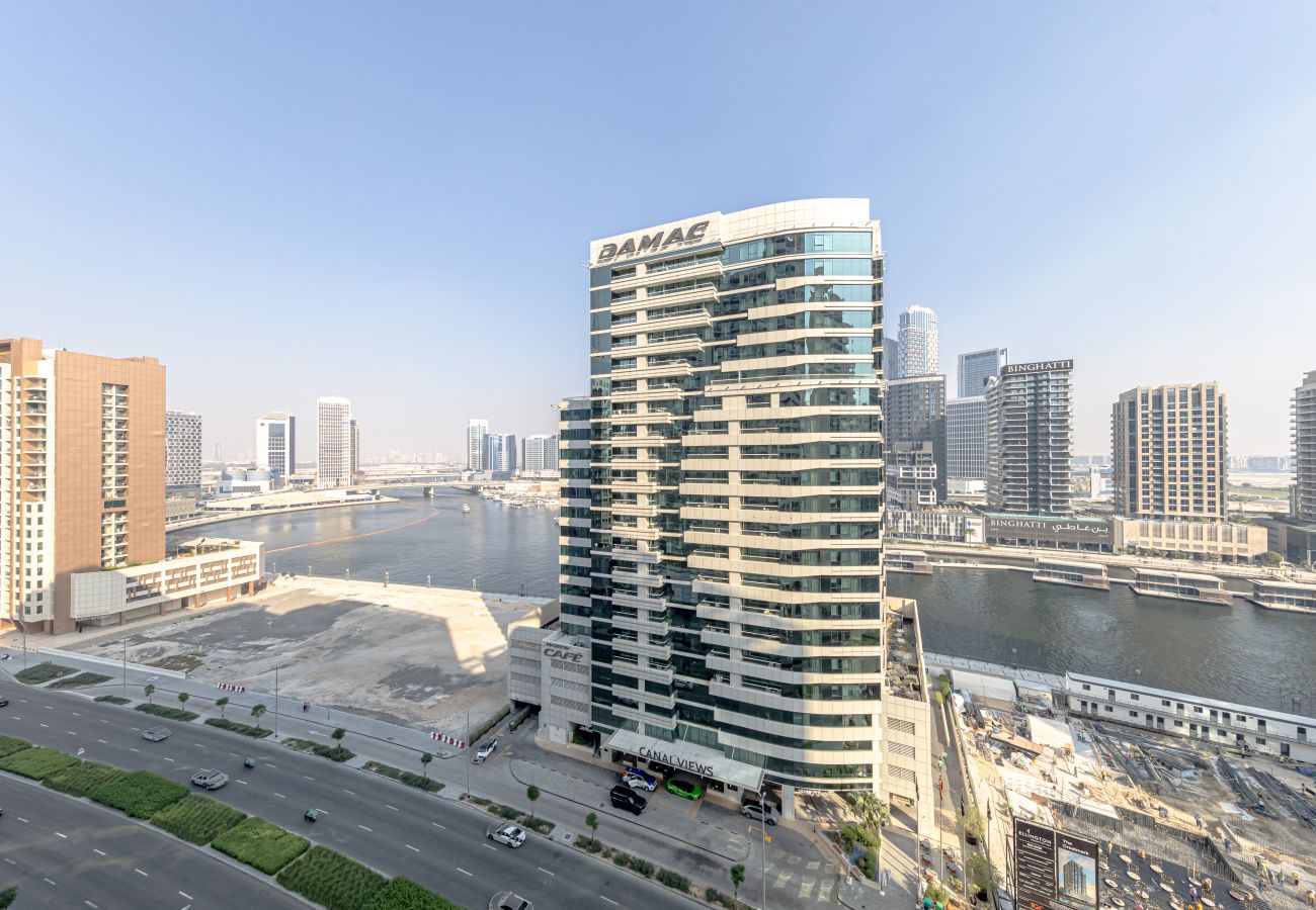 Ferienwohnung in Dubai - Charming Canal View | Close to Burj Khalifa