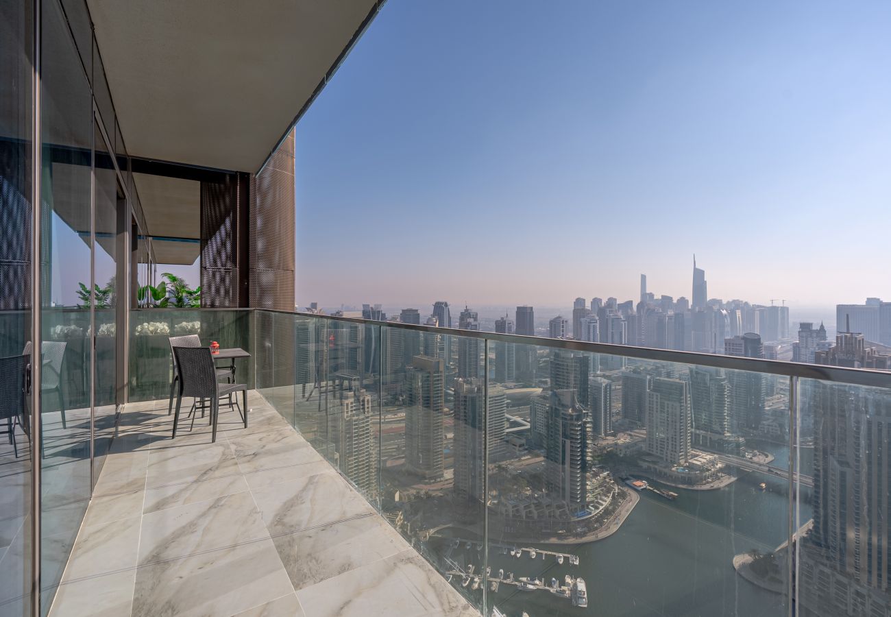 Ferienwohnung in Dubai - Stunning Marina View | On High Floor | Bright 1BR