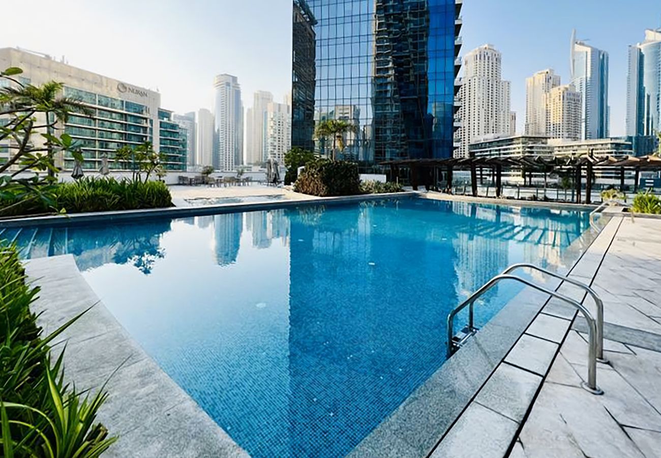 Ferienwohnung in Dubai - Contemporary 1BR | Sleeps 4 | Central