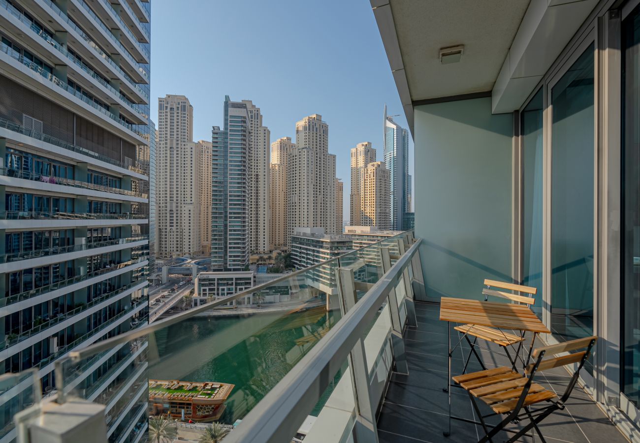 Ferienwohnung in Dubai - Contemporary 1BR | Sleeps 4 | Central