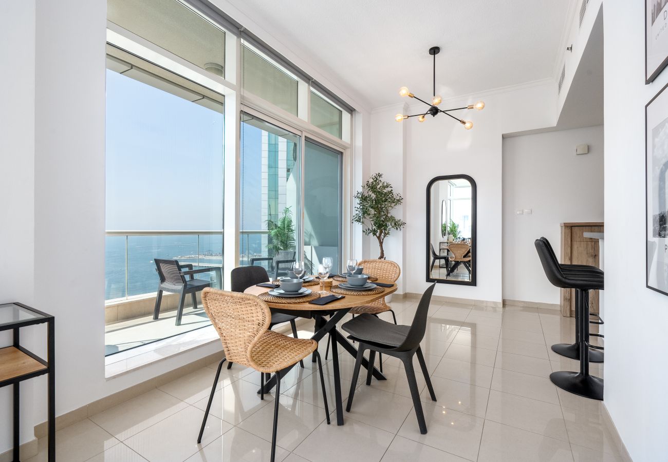 Ferienwohnung in Dubai - Spectacular Sea View | High Floor | Charming