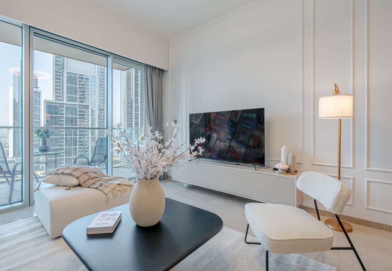 Ferienwohnung in Dubai - Few Mins Walk to Burj Khalifa | Brand New 1BR