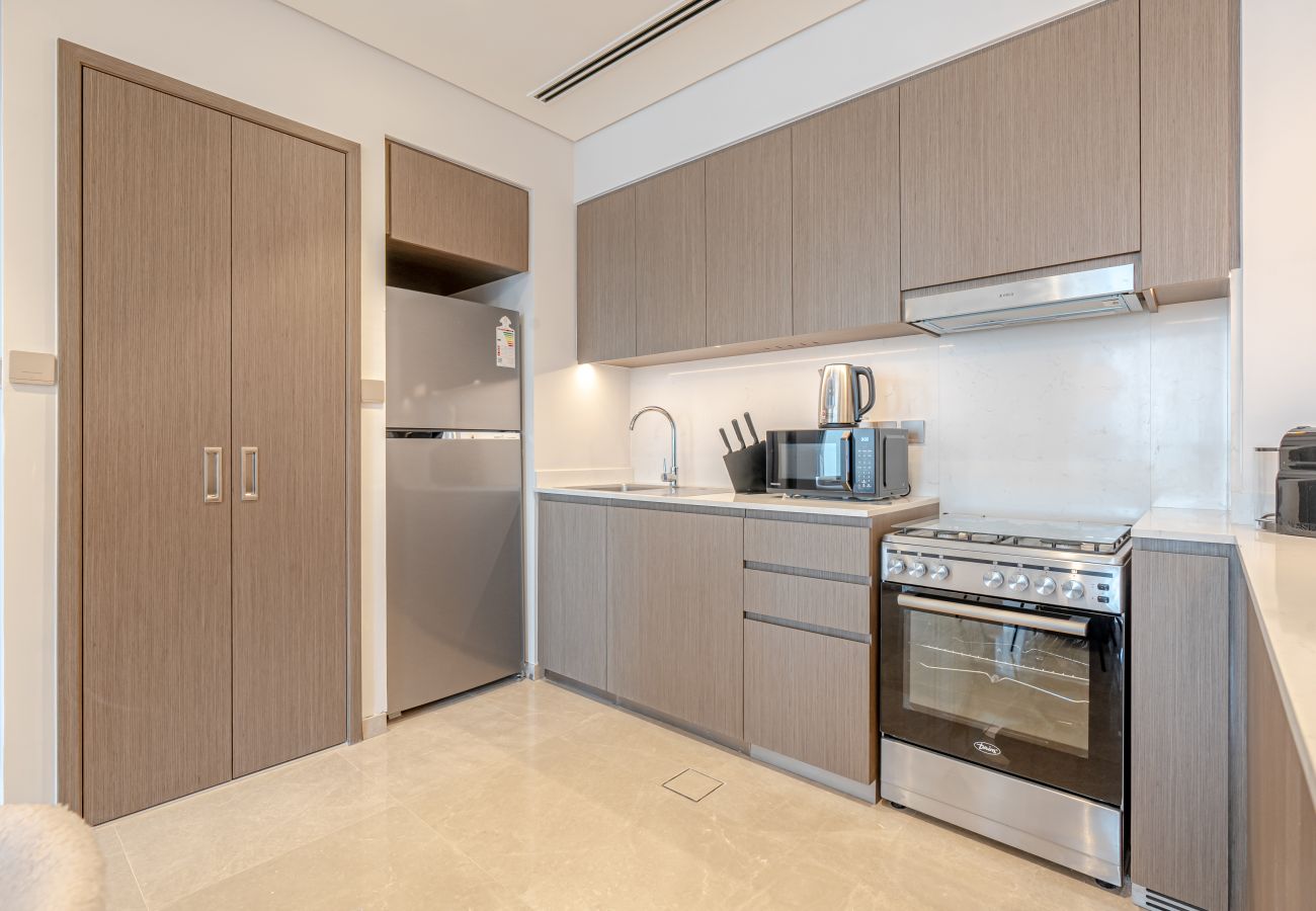 Ferienwohnung in Dubai - Few Mins Walk to Burj Khalifa | Brand New 1BR