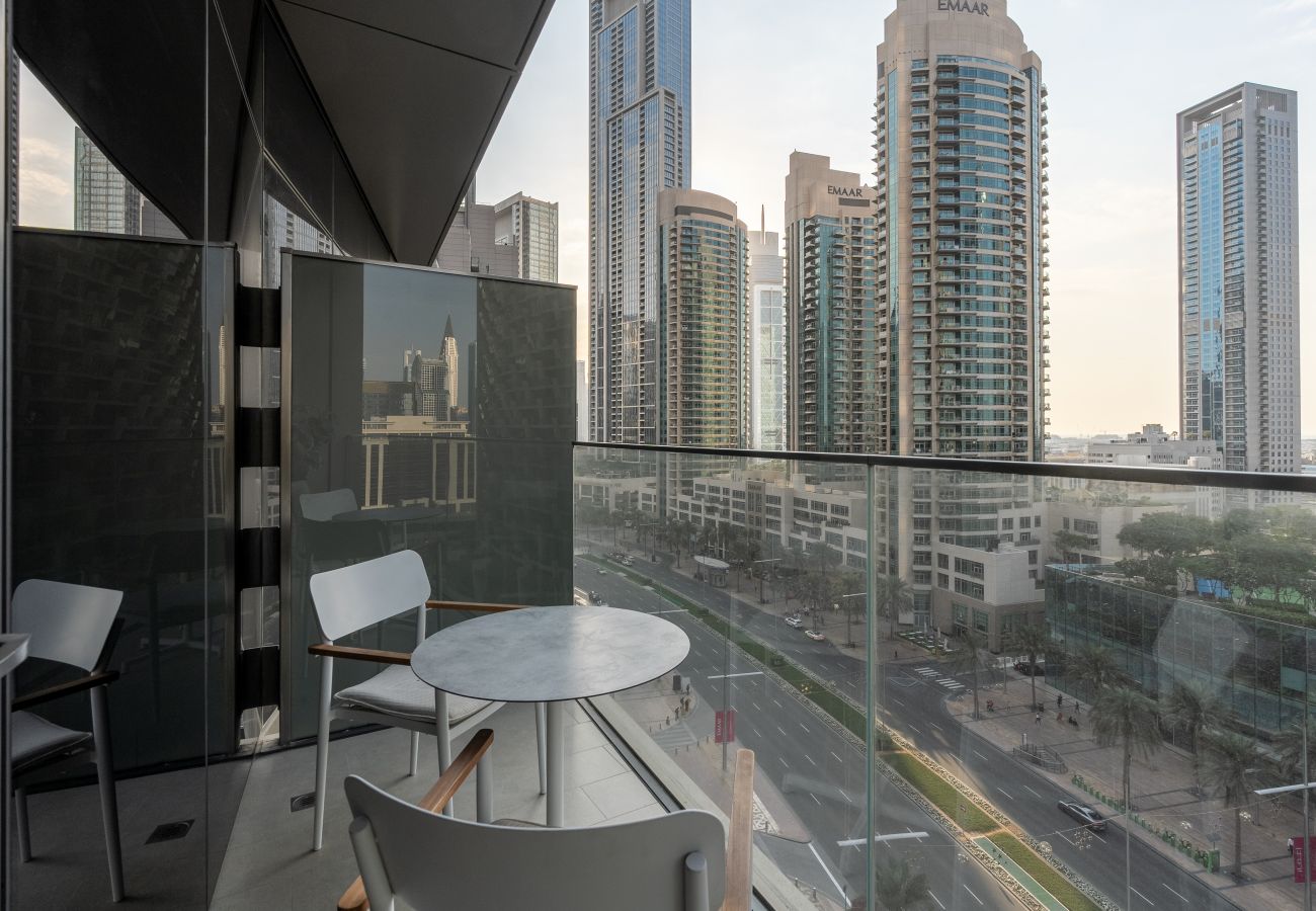 Ferienwohnung in Dubai - Near to Burj Khalifa | Exquisite | City View