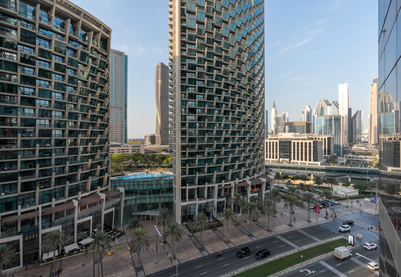 Ferienwohnung in Dubai - Near to Burj Khalifa | Exquisite | City View