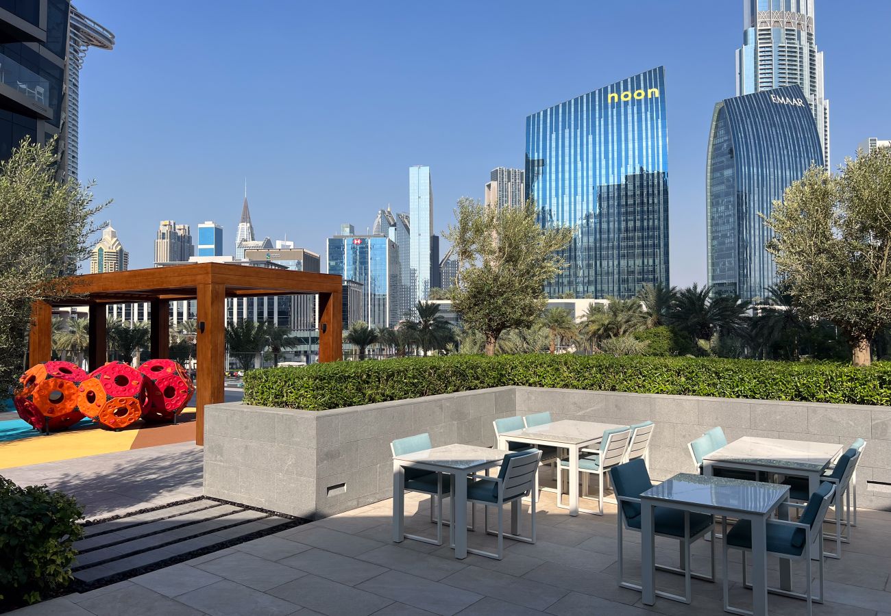 Ferienwohnung in Dubai - Near to Burj Khalifa | Exquisite | City View