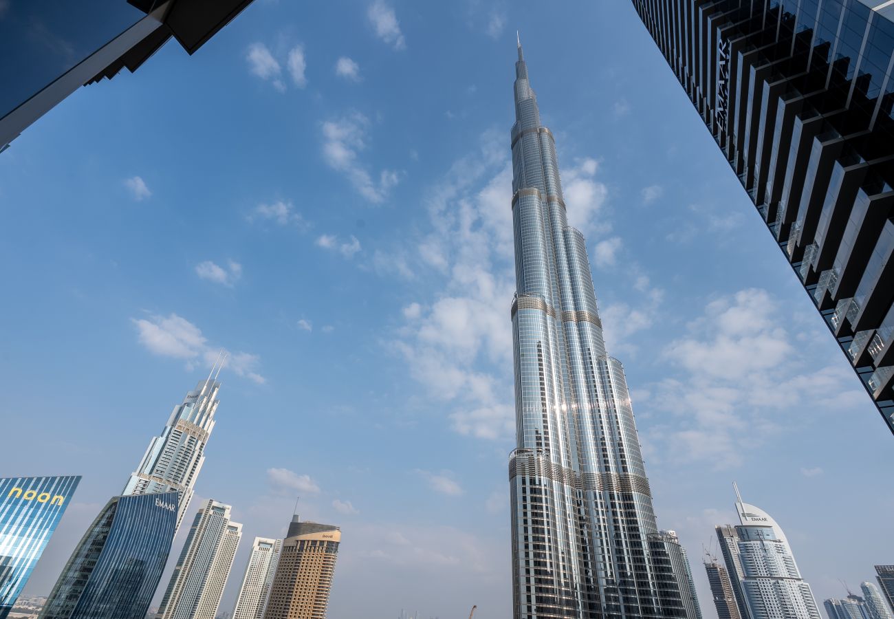 Ferienwohnung in Dubai - Full Burj Khalifa View | Best for New Year’s Eve 