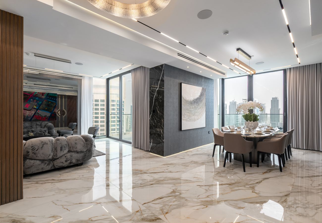 Ferienwohnung in Dubai - Signature Penthouse | Smart Home | Fully Upgraded