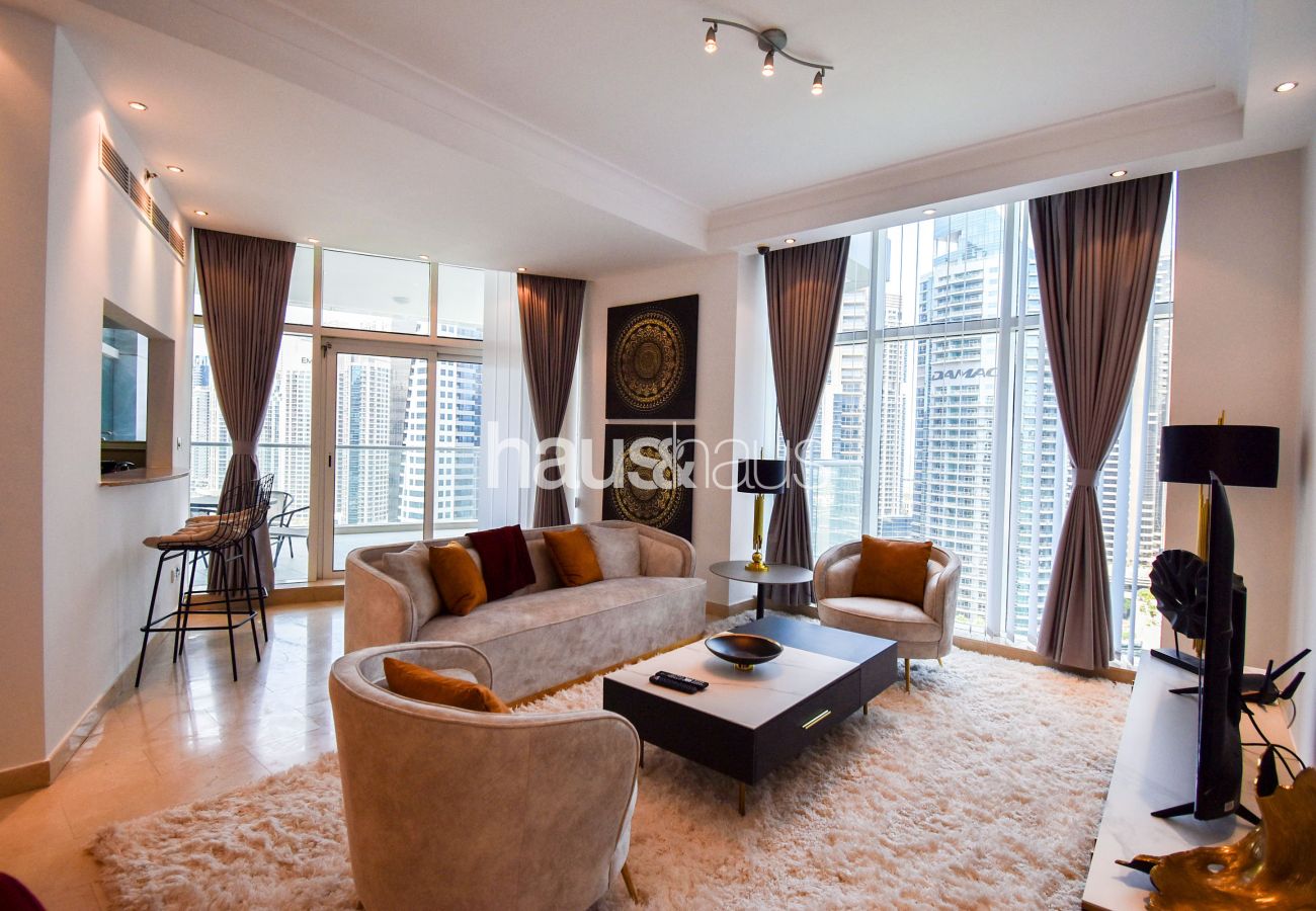 Ferienwohnung in Dubai - Marina View | Spacious Balcony | Best for Families