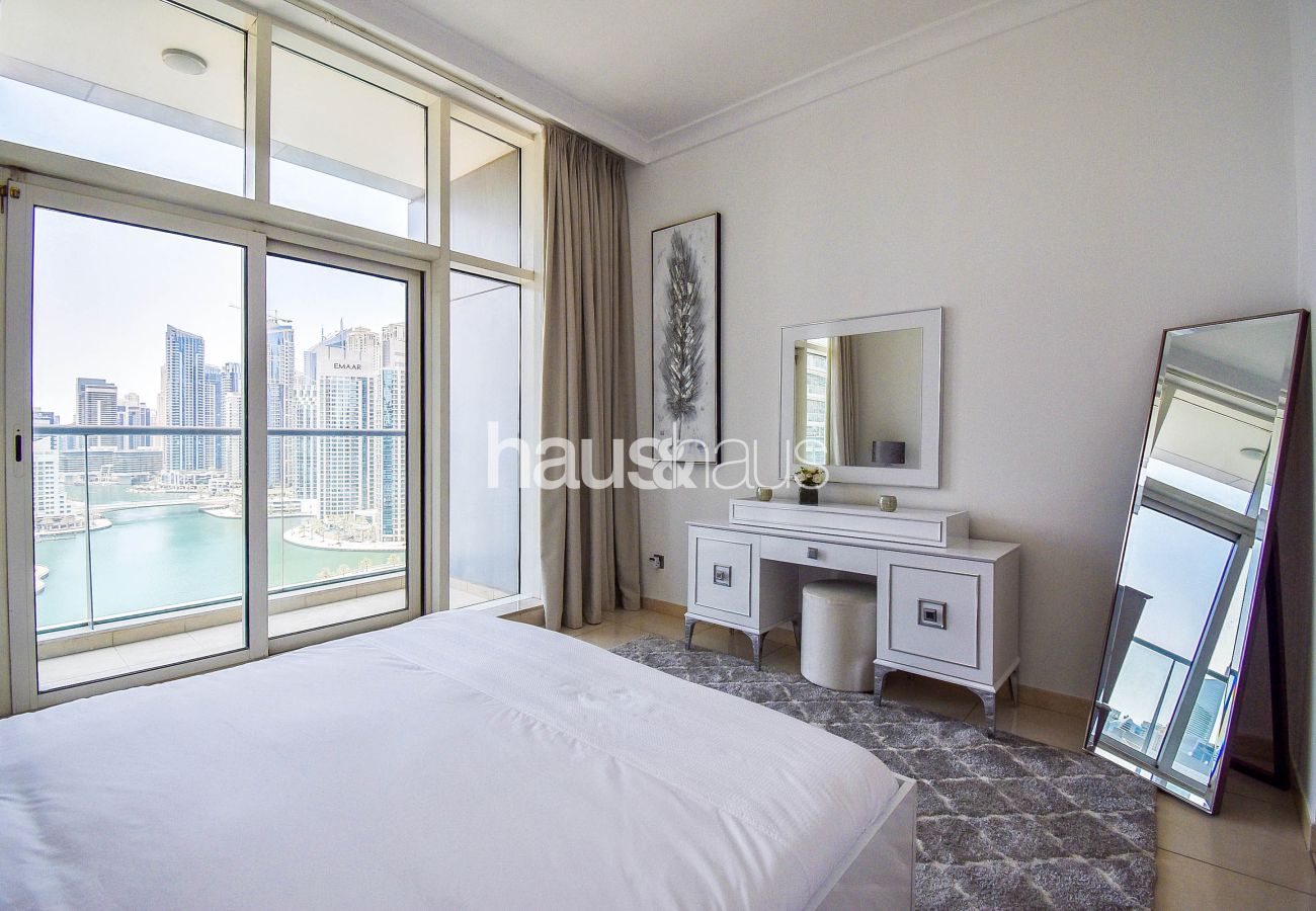 Ferienwohnung in Dubai - Marina View | Spacious Balcony | Best for Families