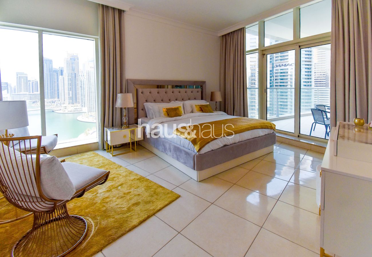 Ferienwohnung in Dubai - Marina View | Spacious Balcony | Best for Families