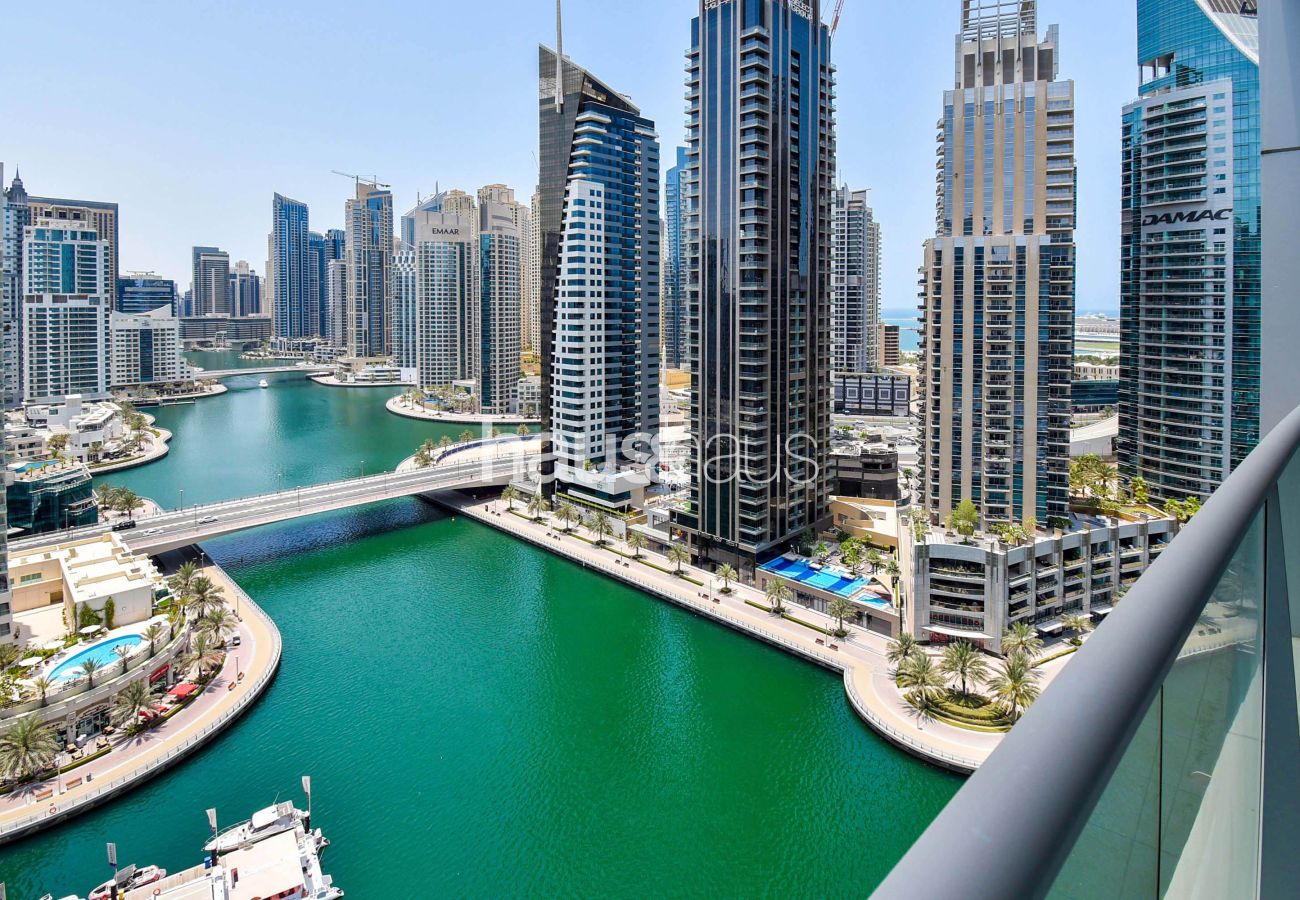 Ferienwohnung in Dubai - Marina View | Spacious Balcony | Best for Families