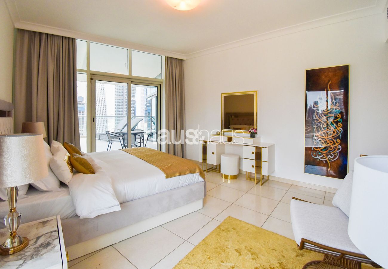 Ferienwohnung in Dubai - Marina View | Spacious Balcony | Best for Families