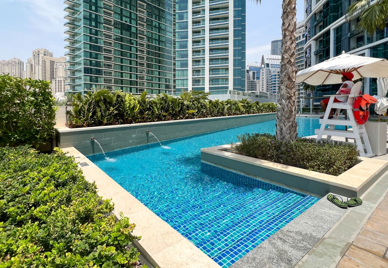 Ferienwohnung in Dubai - Marina View | Beach Access | Hotel Facilities