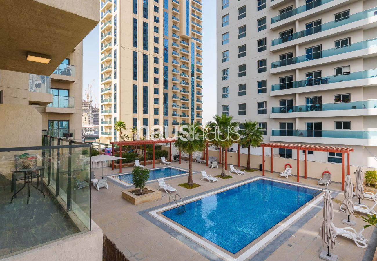 Ferienwohnung in Dubai - Park & Pool View | Beautiful Amenities | Charming