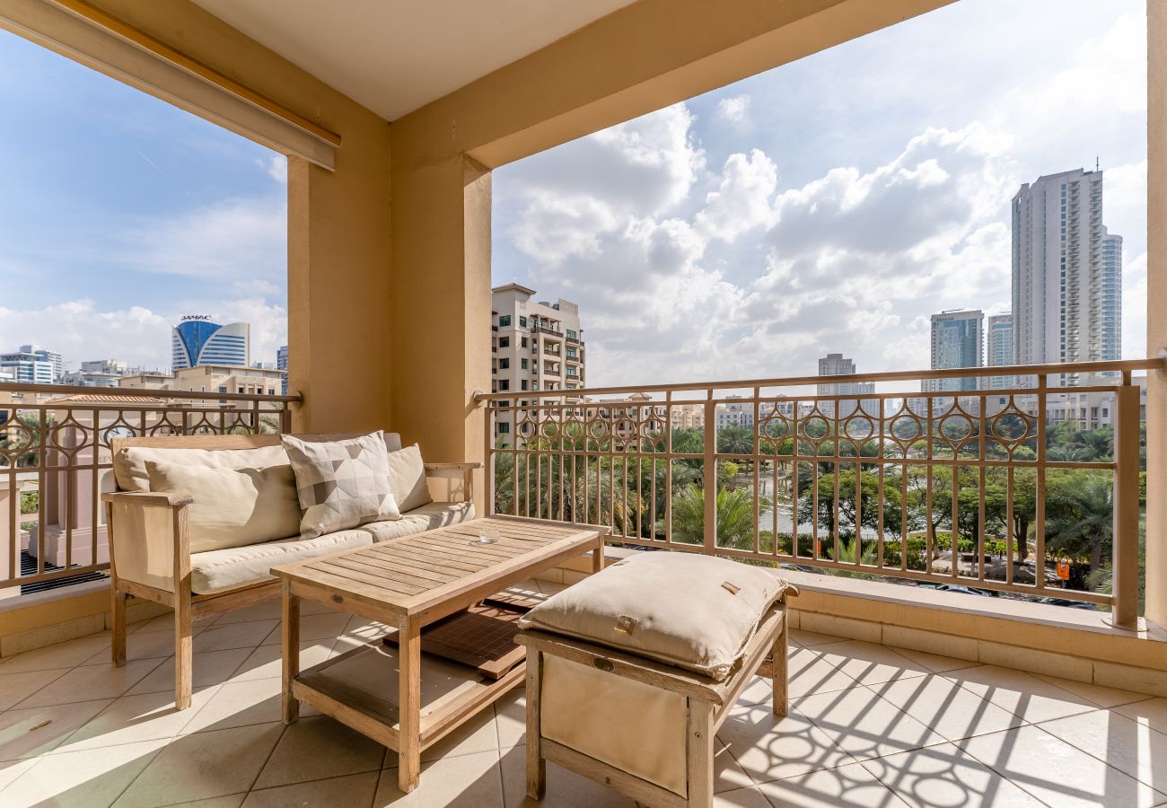 Apartamento en Dubai - Exuberante vista al jardín | Estancia Relajante | Magnífico