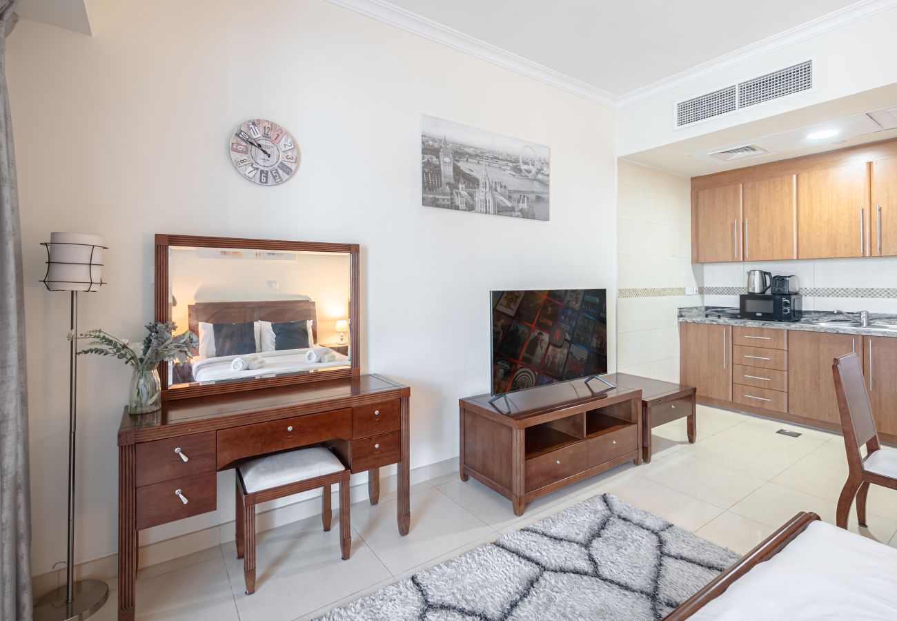 Estudio en Dubai - Cosy Studio | Dubai Skyline View | Near Metro