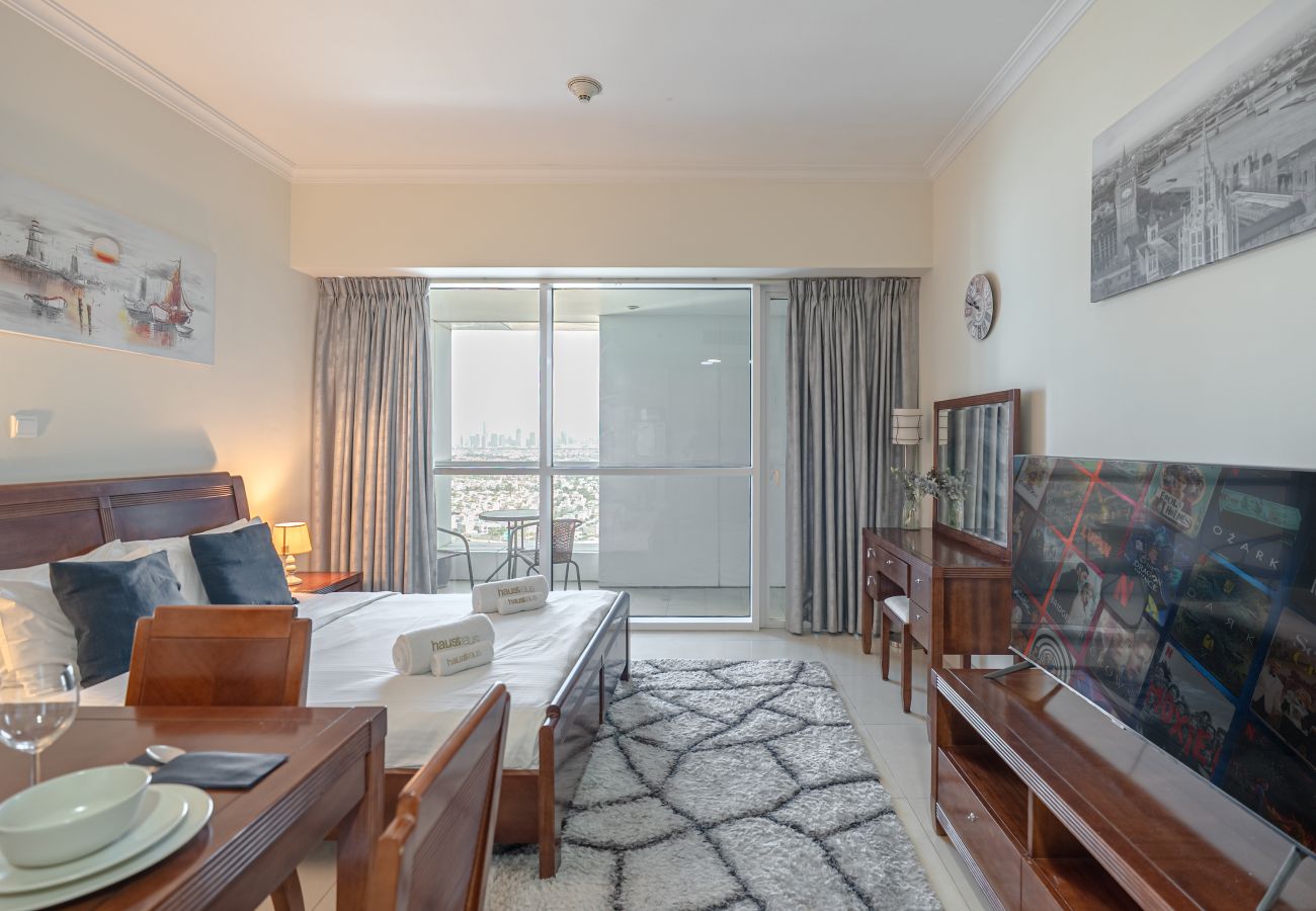 Estudio en Dubai - Cosy Studio | Dubai Skyline View | Near Metro