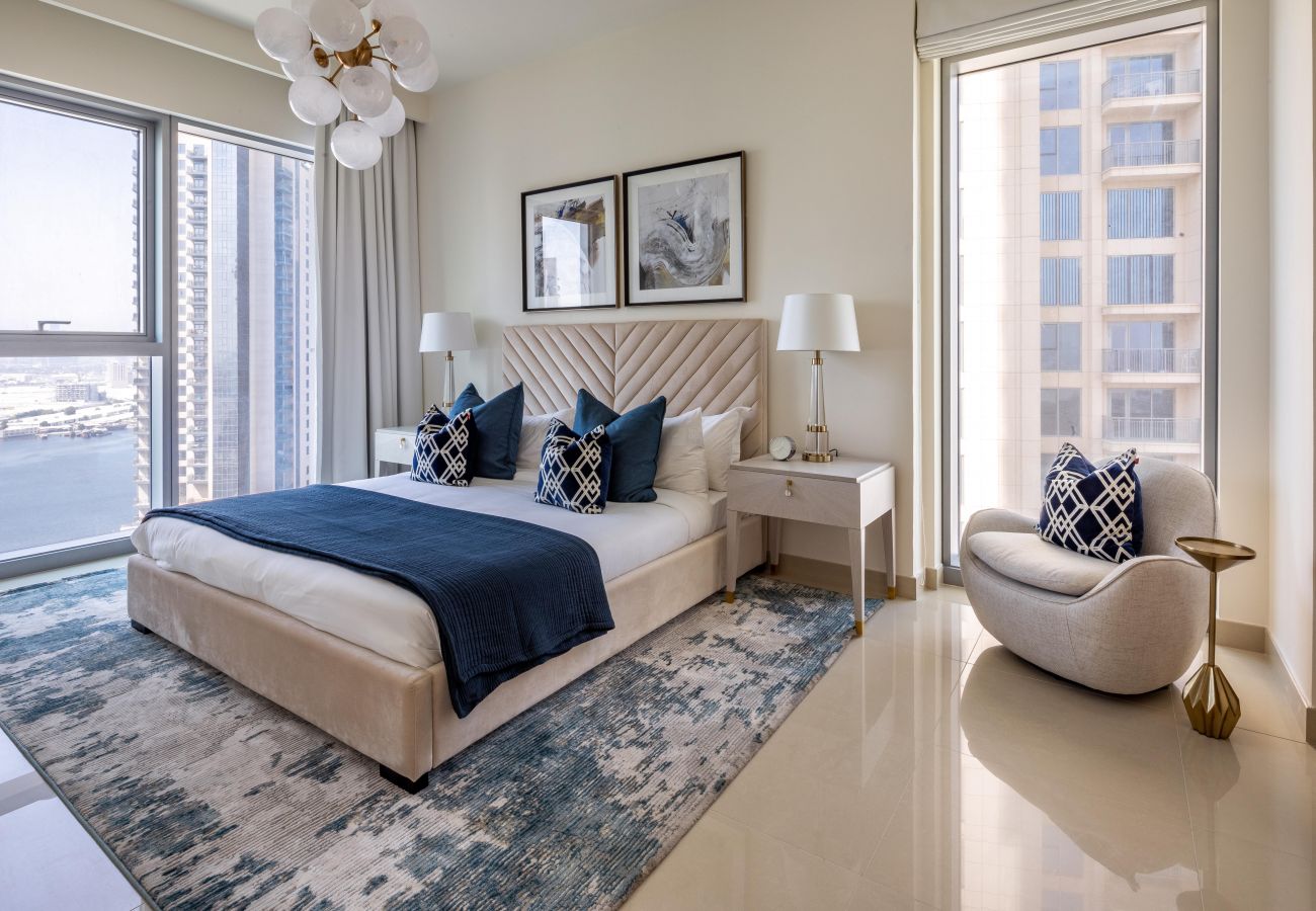 Apartamento en Dubai - Vista del horizonte | Sofisticado | Vasto
