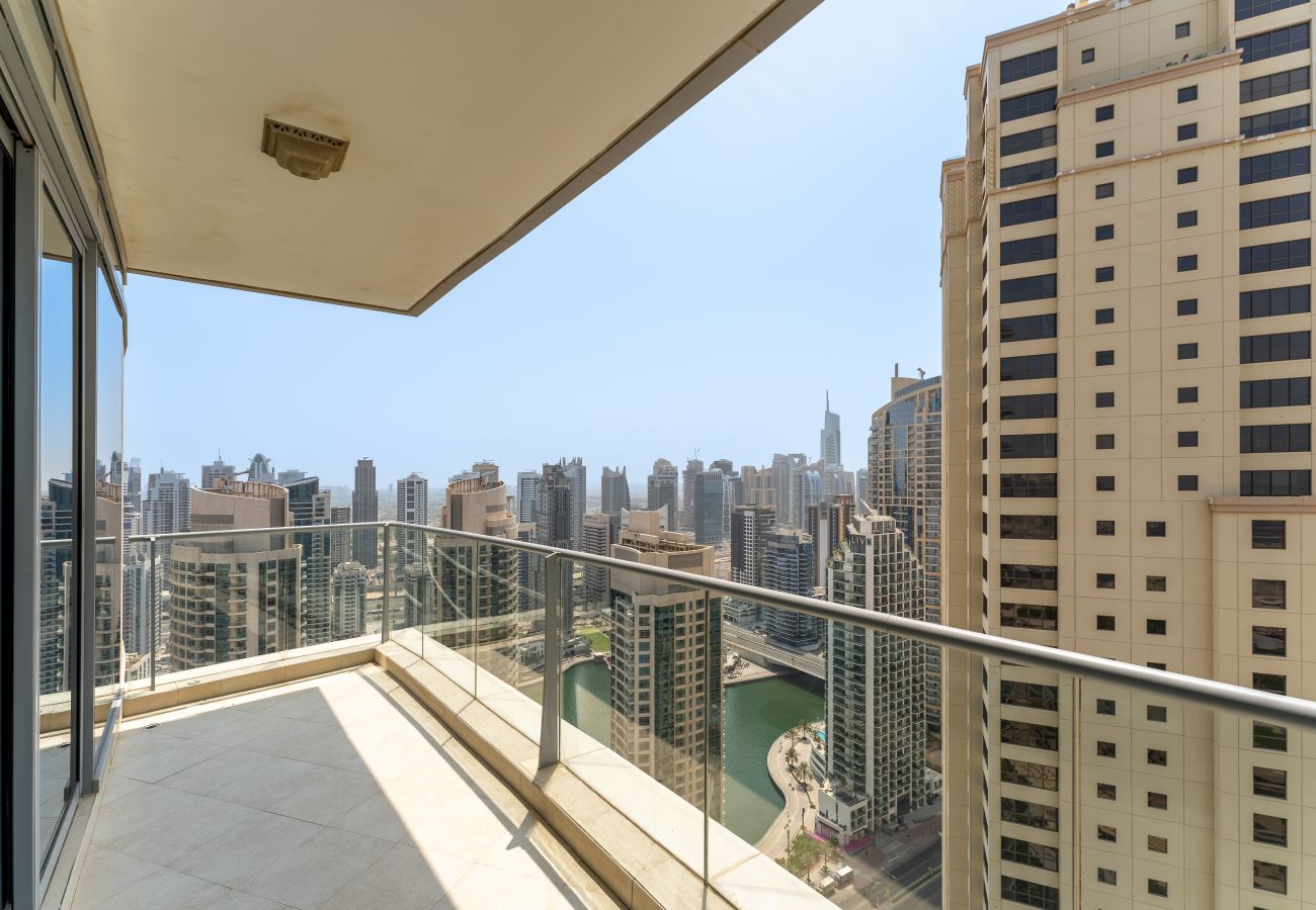 Apartamento en Dubai - Marina y Vista al Mar | vasto | Lo mejor para la familia