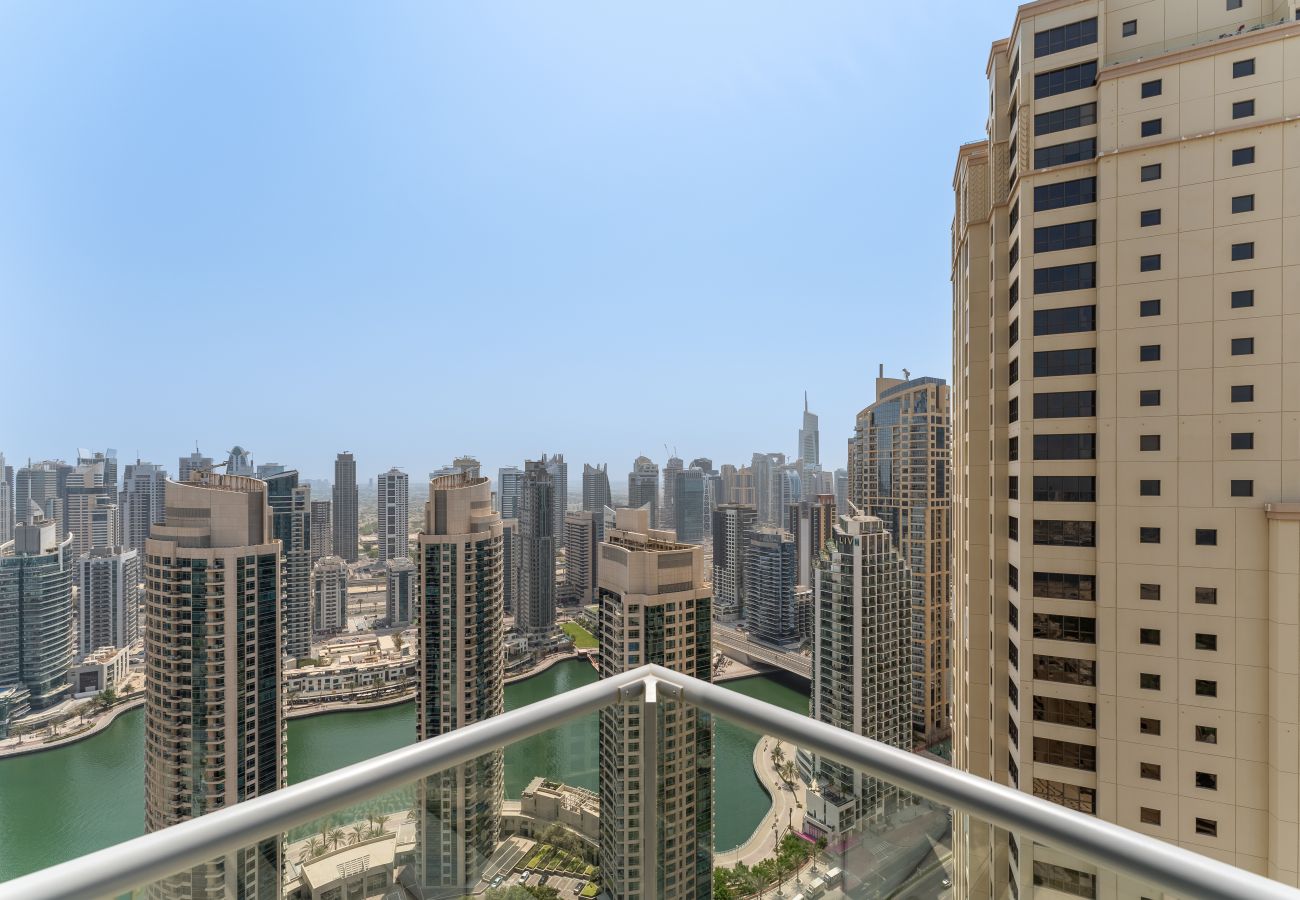 Apartamento en Dubai - Marina y Vista al Mar | vasto | Lo mejor para la familia