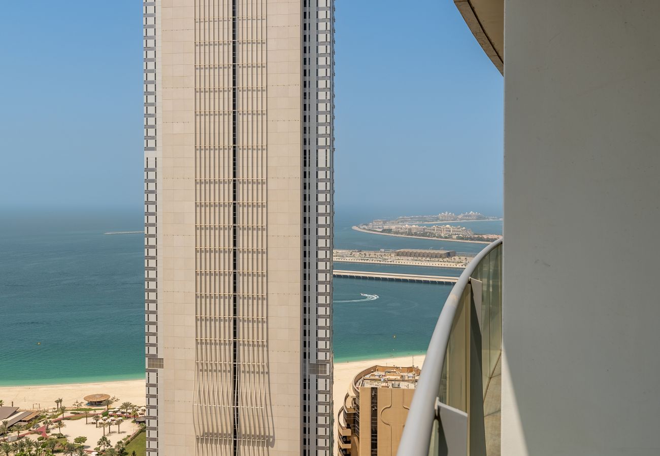 Apartamento en Dubai - Marina y Vista al Mar | vasto | Lo mejor para la familia