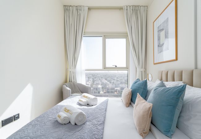 Apartamento en Dubai - Vista de la comunidad y el horizonte | Acogedor 2 dormitorios