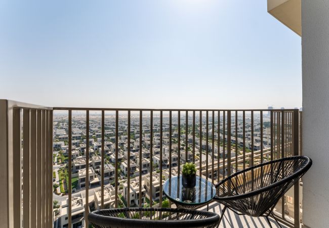 Apartamento en Dubai - Nuevo | relajante | Vista de la comunidad