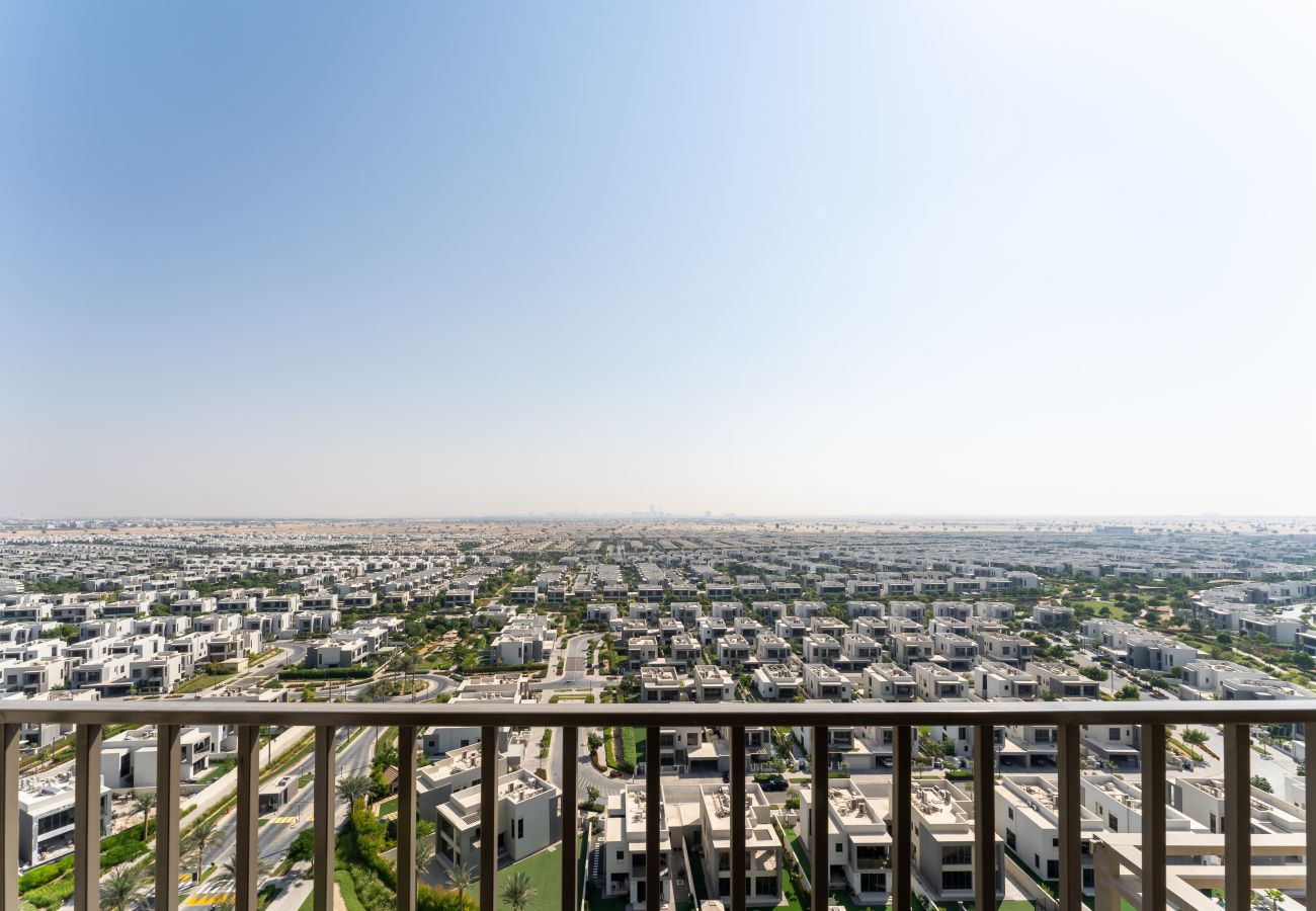 Apartamento en Dubai - Nuevo | relajante | Vista de la comunidad