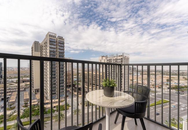 Apartamento en Dubai - hermoso horizonte | Vista de la comunidad | Suite de lujo