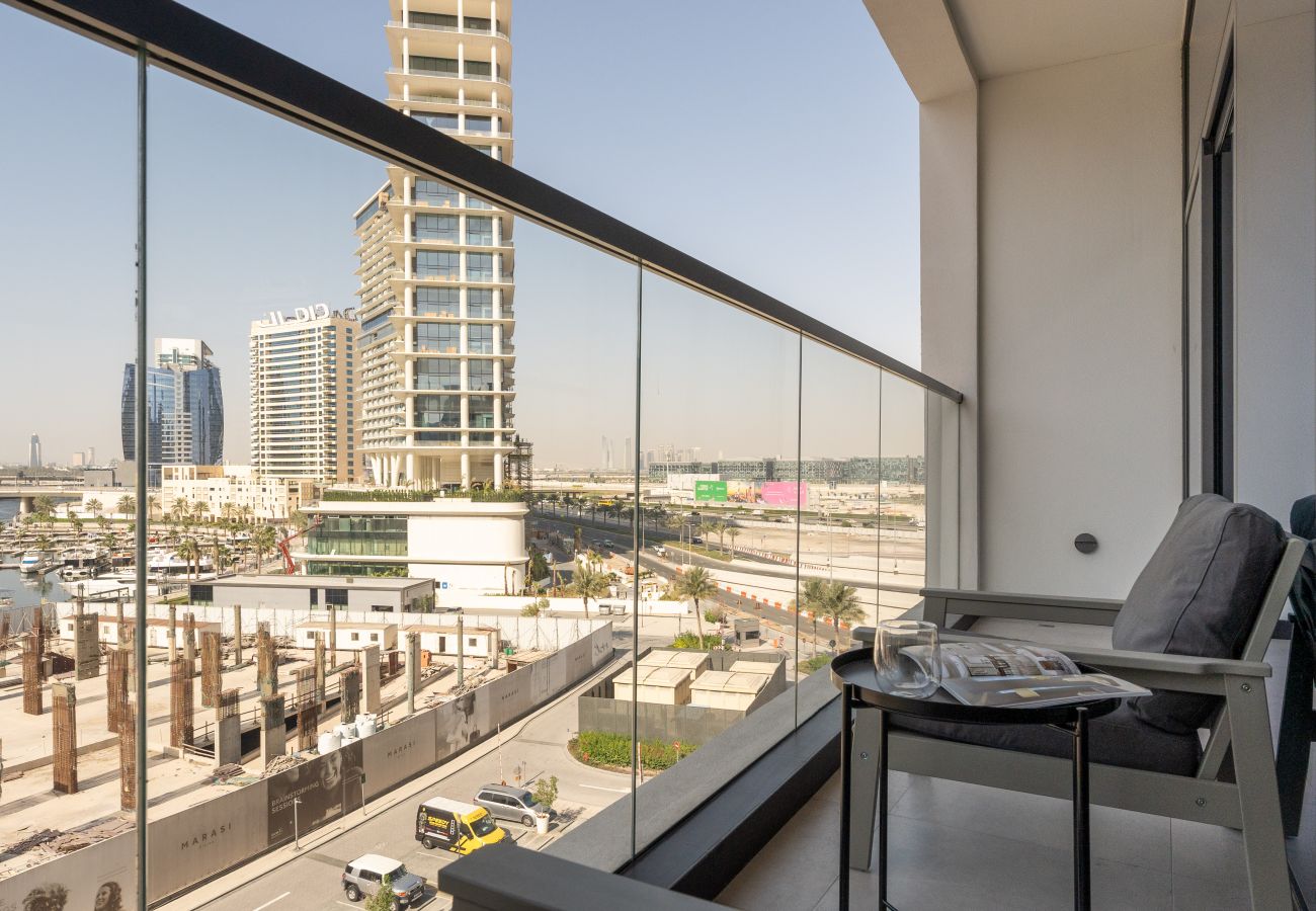 Apartamento en Dubai - Impresionante vista al canal y al Burj Khalifa | Amenidades increíbles