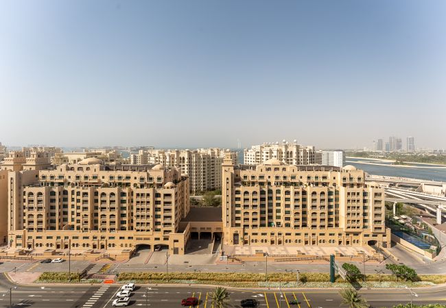 Apartamento en Dubai - Vista del horizonte de Burj Al Arab | Enorme Balcón | Lujo
