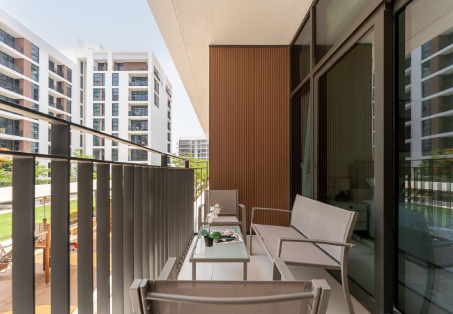 Apartamento en Dubai - Vista al jardín | Deluxe 1HAB | Recién Amueblado