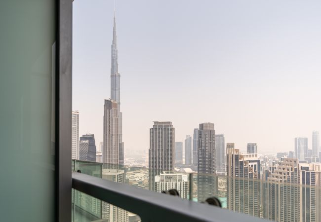 Apartamento en Dubai - Lujo | Piso Alto | Vistas panorámicas del centro