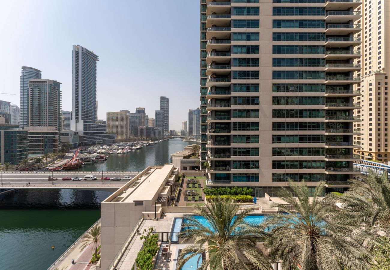 Apartamento en Dubai - Frente al mar | Gran vista al puerto deportivo | Vibrante