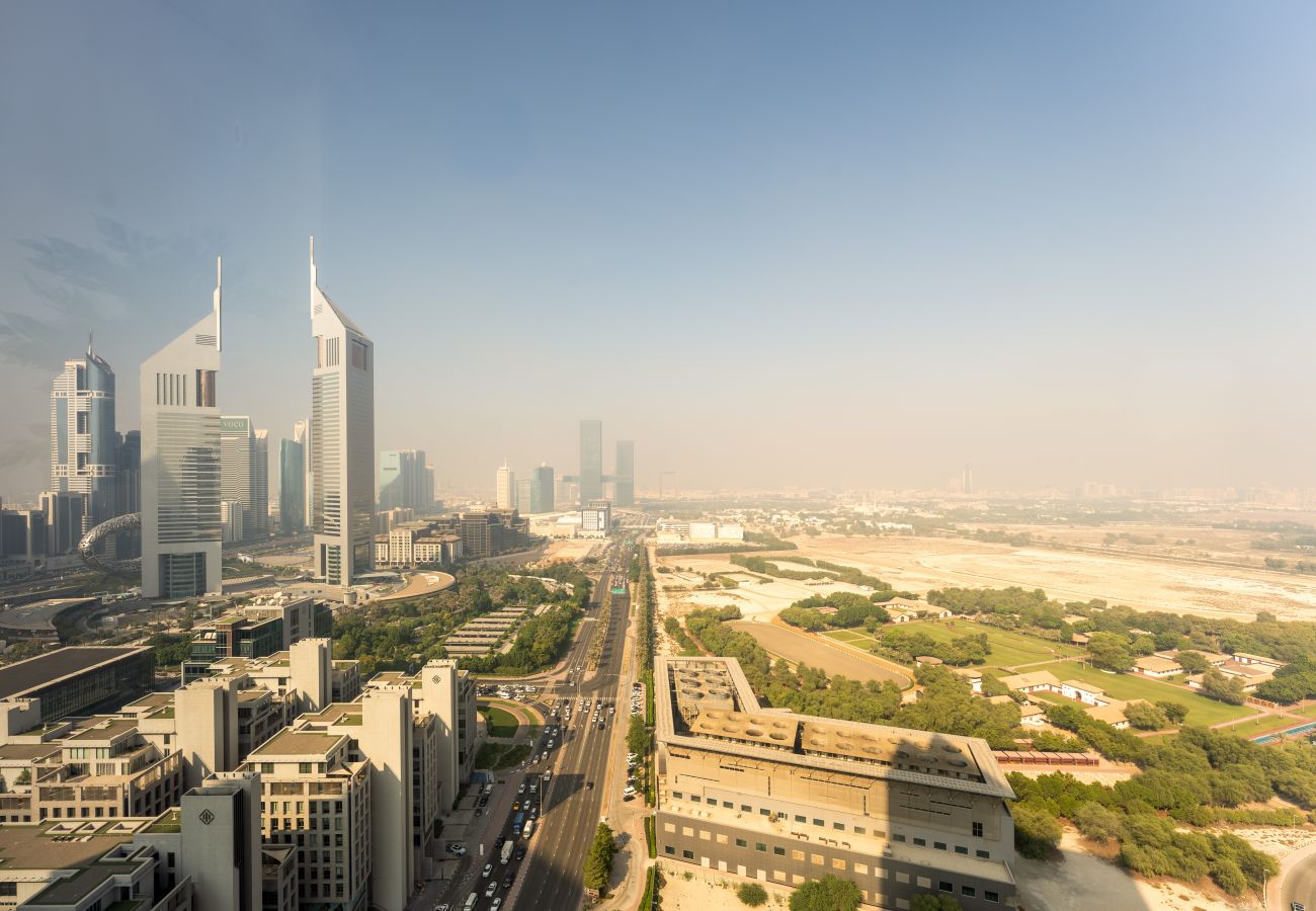 Estudio en Dubai - Vistas panorámicas de la ciudad | Estudio sofisticado | Acogedor