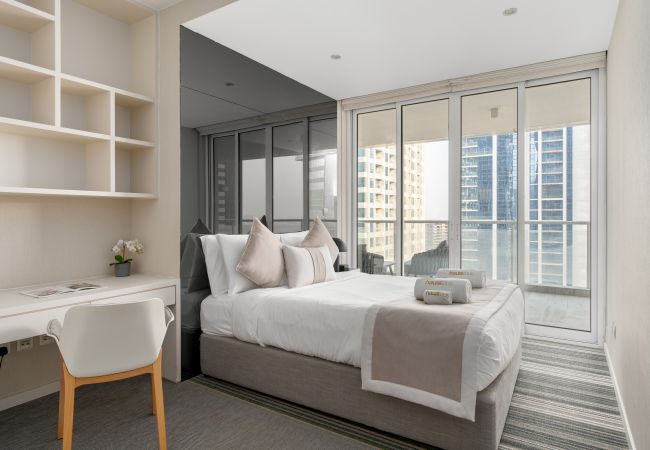 Apartamento en Dubai - Lujoso 3HAB | Jacuzzi privado | El cuarto de la mucama