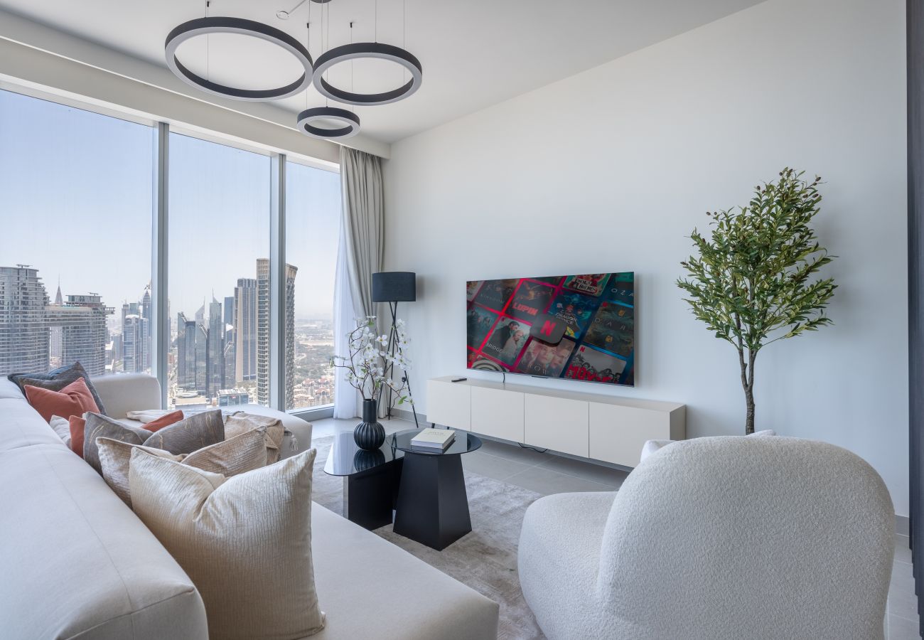 Apartamento en Dubai - Sweeping Views of Sea and City Skyline | Prime